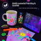 🎁8 Color Glow in the Dark Body Paint