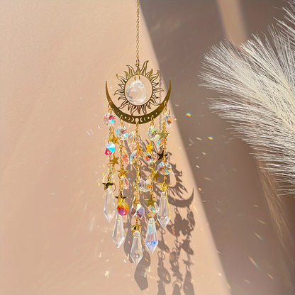 ✨ Crystal Sun Catcher, lndoor Outdoor Decor for Window Bedroom Courtyard Garden☪️