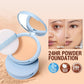 💙LAST DAY Buy 2 Get 1 Free💙Matte Perfection Pressed Powder Foundation, Oil Control Long Lasting Face Setting Powder, Buildable Coverage Compact Powder