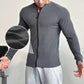 Men's Standing Collar High Stretch Athletic Jacket