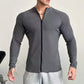 Men's Standing Collar High Stretch Athletic Jacket