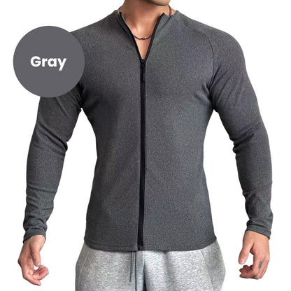 Men's Standing Collar High Stretch Athletic Jacket