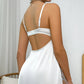 💥Hot Sales-49% OFF💖FLORAL LACE OPEN BACK SATIN NIGHTGOWN
