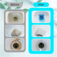 3-in-1 Toilet Bowl Cleaning Block – Deodorizes, Cleans, Sterilizes
