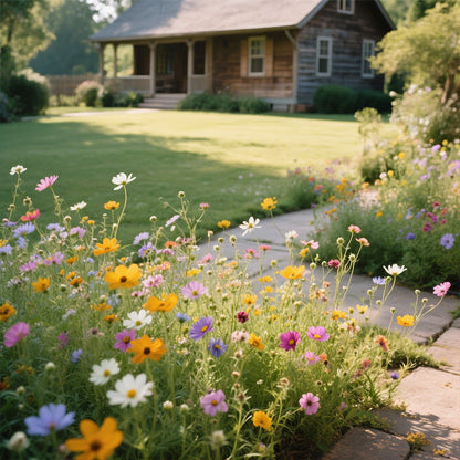 Colorful Wildflower Mix Seed for All Seasons
