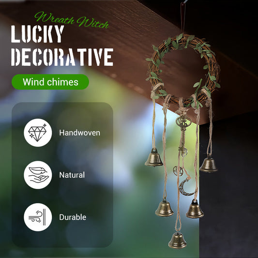 Wreath Witch Lucky Decorative Wind Chimes