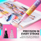 12-Color Nail Art Marker Pen Set