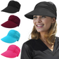 Women's Ruched Sun Visor Hat