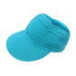 Women's Ruched Sun Visor Hat