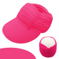 Women's Ruched Sun Visor Hat