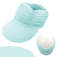 Women's Ruched Sun Visor Hat
